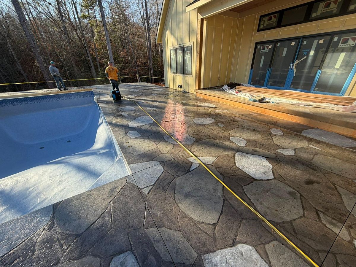 Custom Pool Construction for ZRS Pools and Construction in Granite Falls, NC