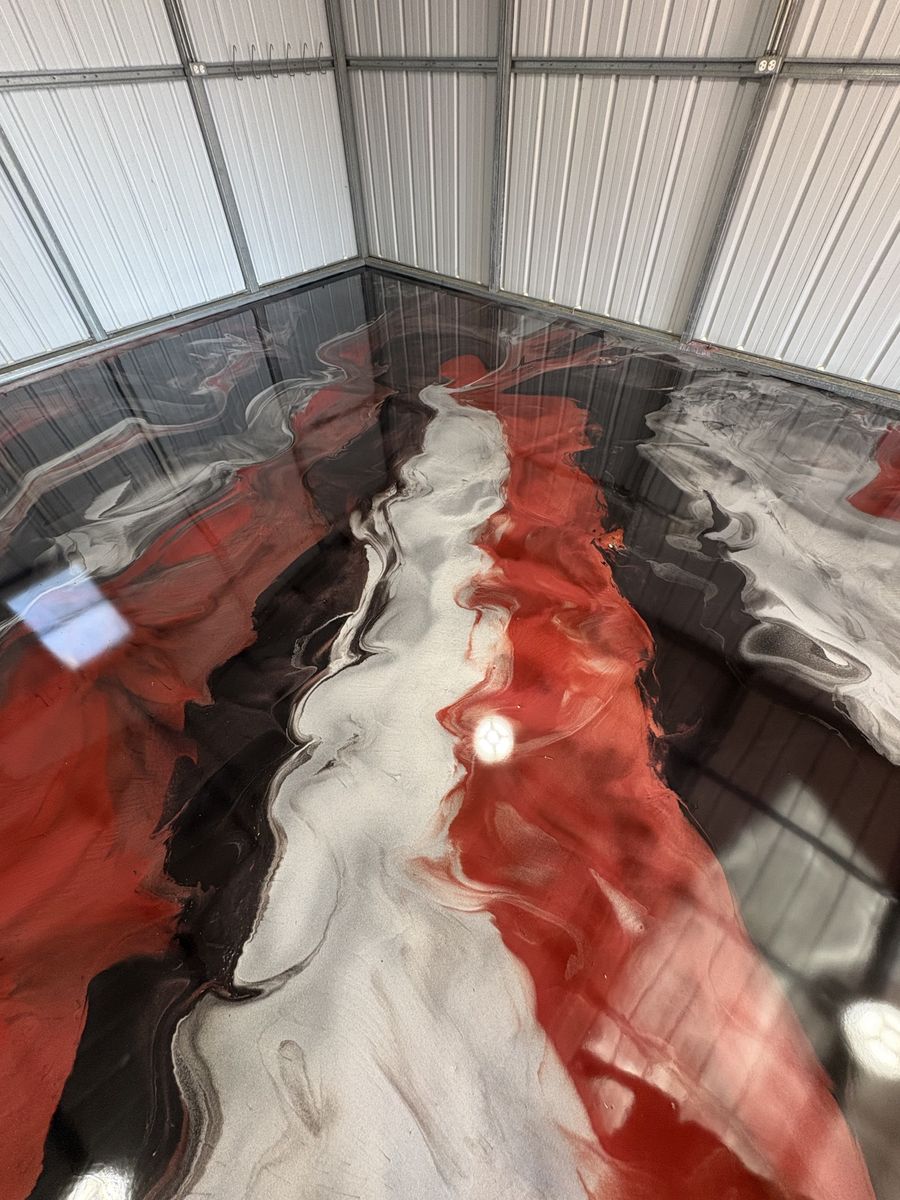 Metallic Floors for Lone Wolf Coatings in Philadelphia, PA