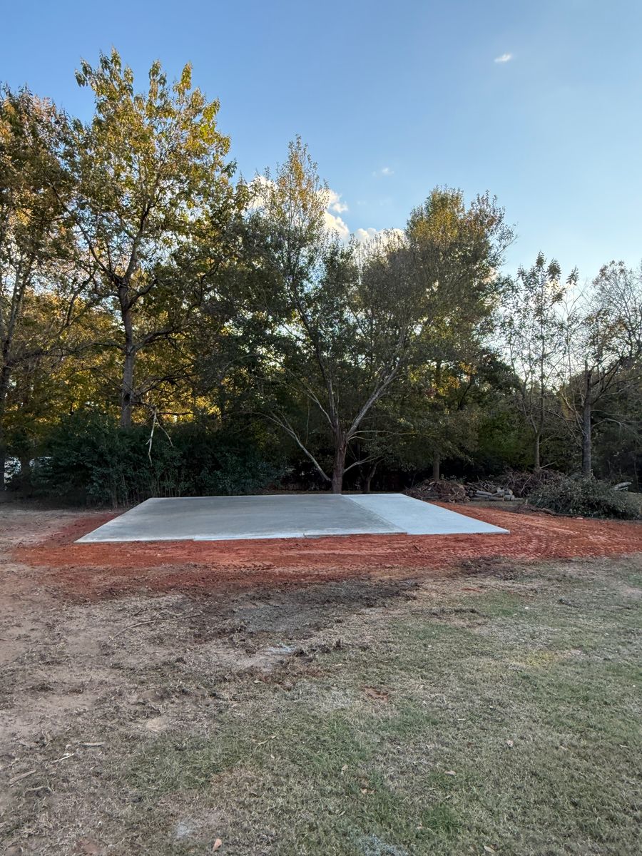 Walkways Installations for Gonzales Construction in Picayune, MS