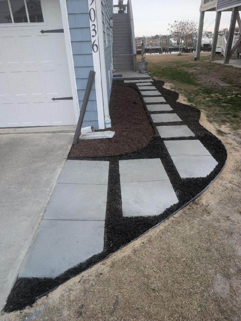 Landscaping for Carolina Odd Jobs Inc. in Sneads Ferry, NC