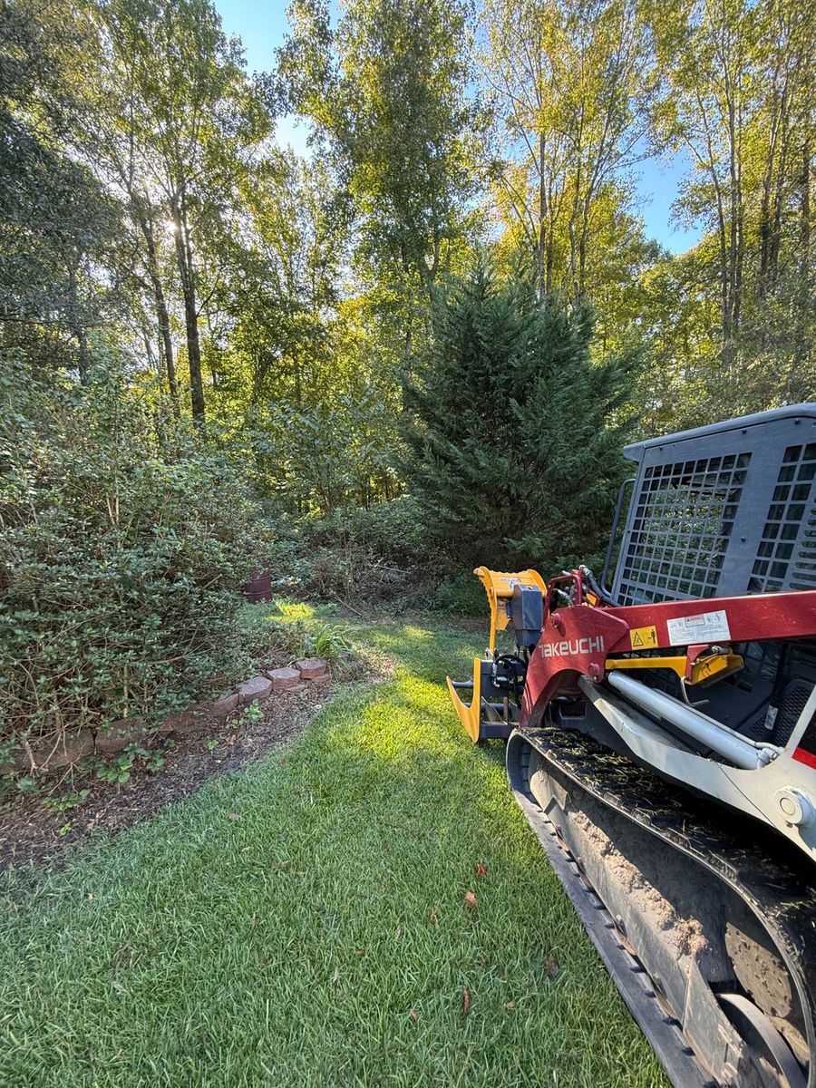 Forestry Mulching for Southern Stronghold Earthworks in Benson, NC