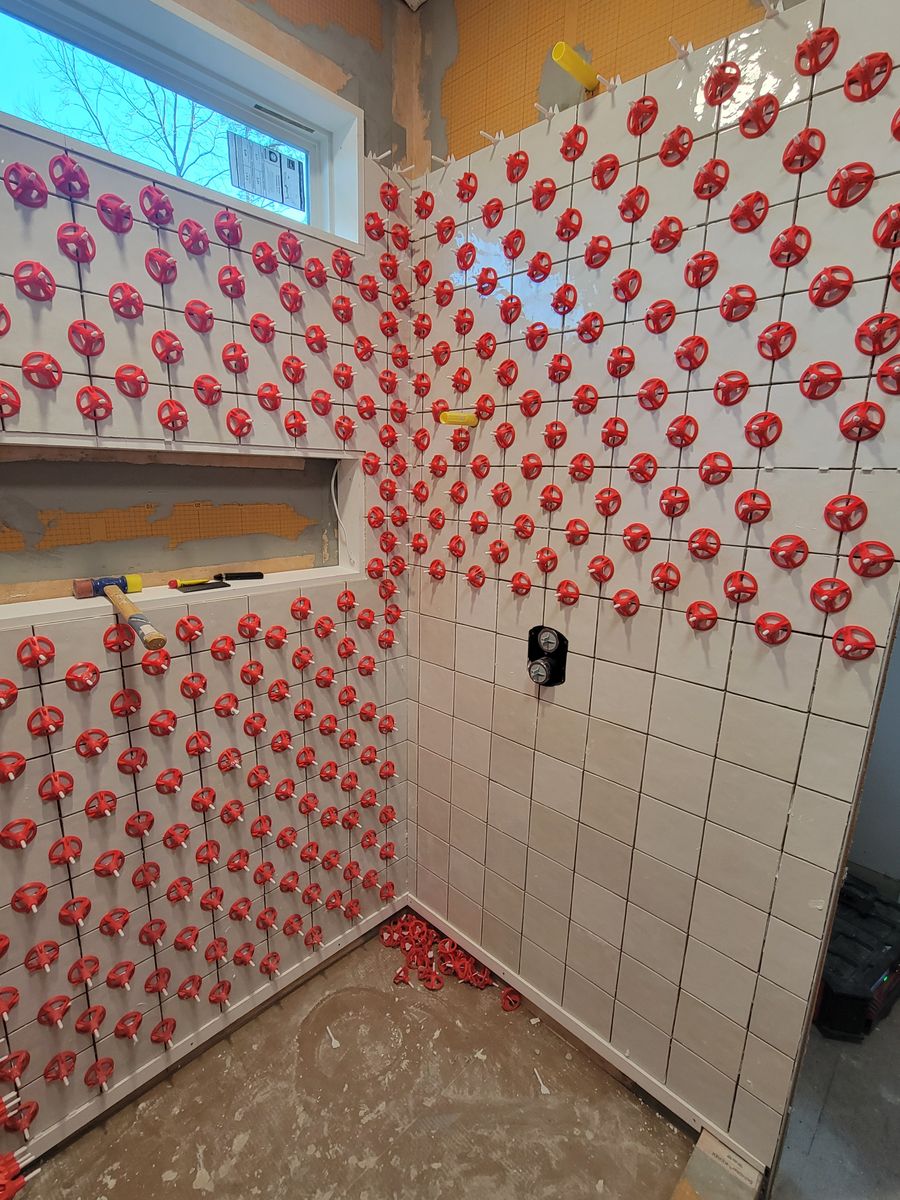 Tile Installation for GVL Renovations in Greenville, SC