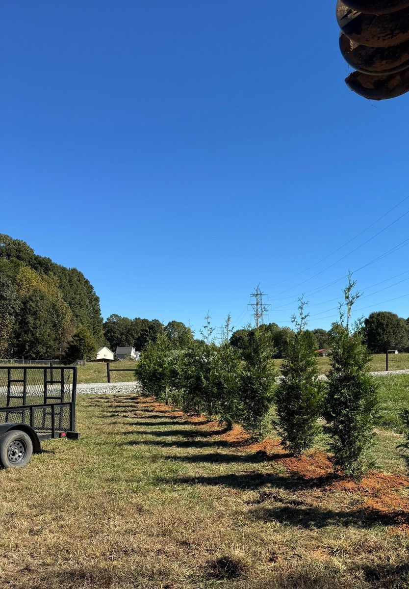 Flower Bed Installation for Piedmont Lawn and Landscaping in Lexington, NC