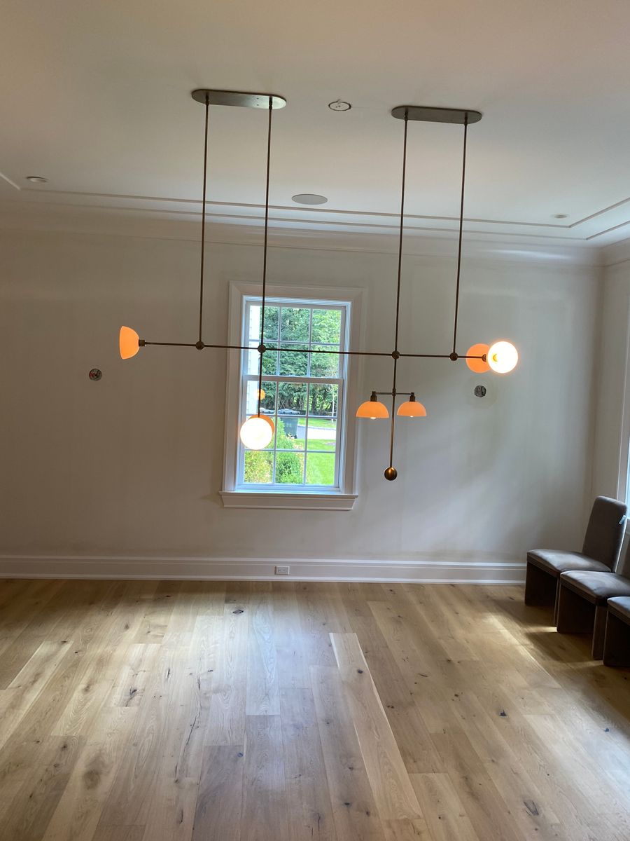 Custom Lighting Design & Installation for FCR Electric in Fairfield, CT