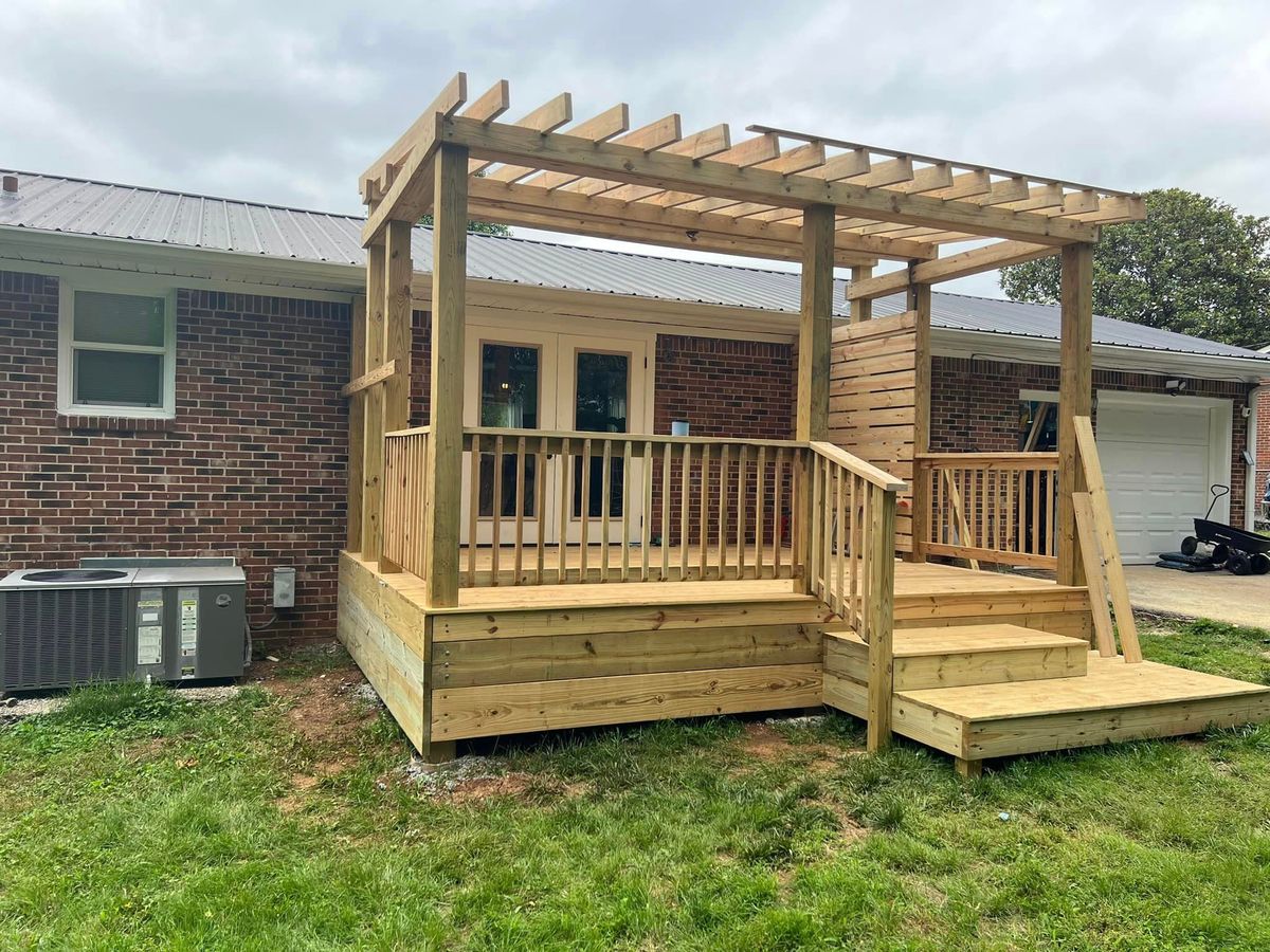 Deck & Patio Installation for Robenstine Construction in Franklin, TN