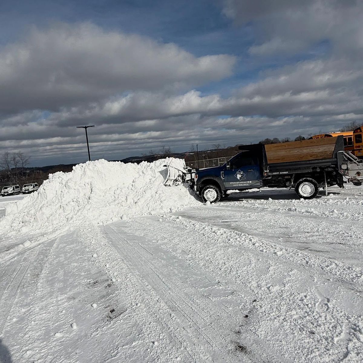 Snow Removal for Mark's Multiple Landscaping in Pittsburgh, PA