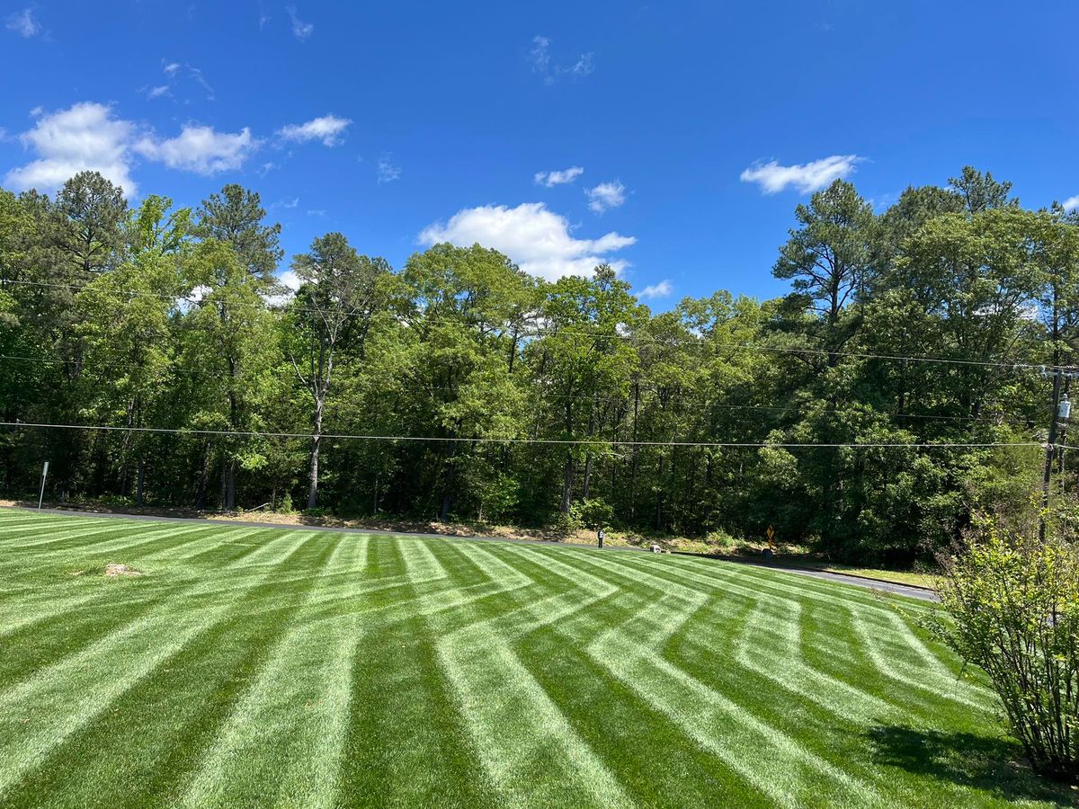 Mowing for Atlas Home Services in Mechanicsville, Virginia