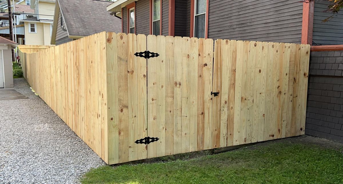 Fence Installation for Grinage Fence in West Virginia, 