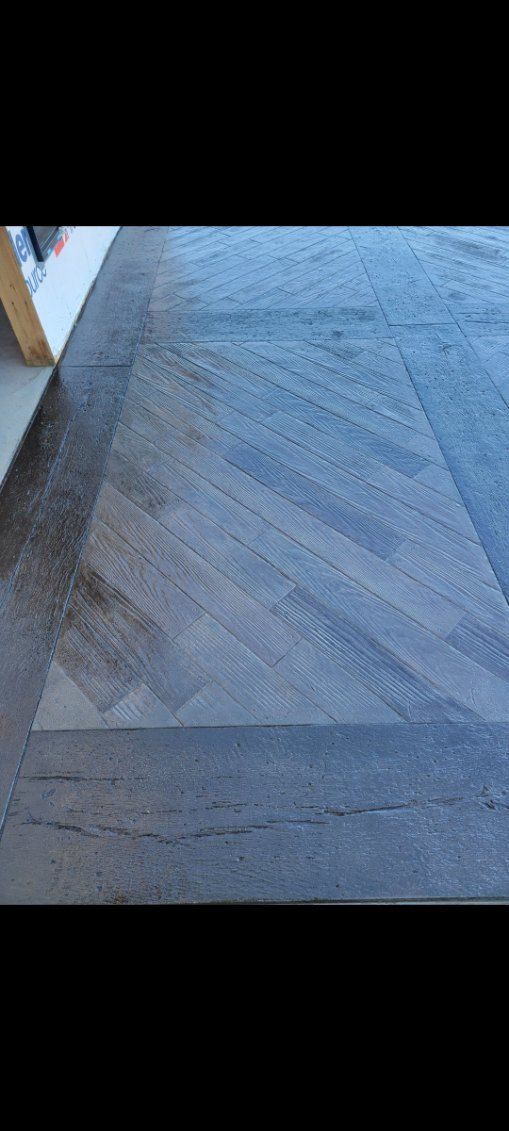 Stamped Concrete for Divine Concrete in Helena, MT