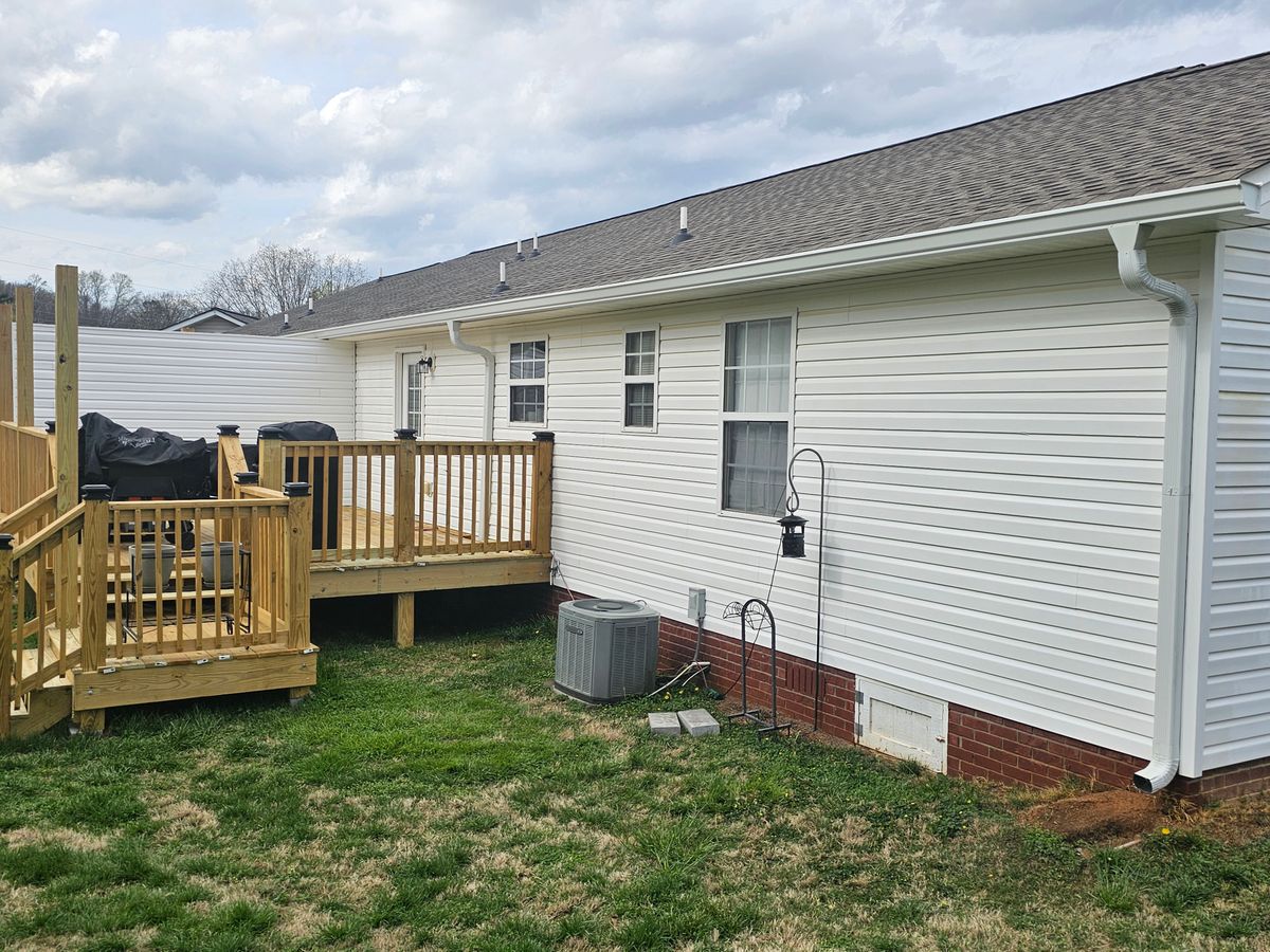 Decking for A&D Home Improvements in Cleveland, TN