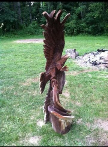 Custom Wood Carvings for Terra Steel Creations in Independence, KY