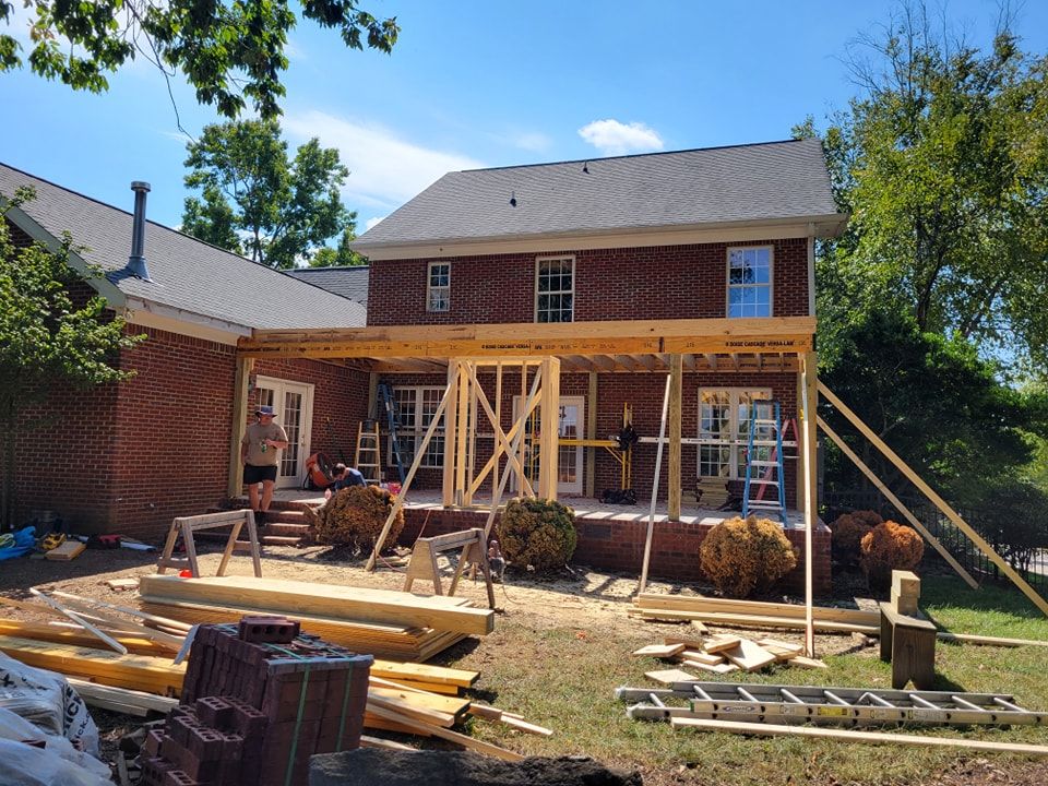 Deck & Patio Installation for T. Owen Henshaw Construction in Chattanooga, TN