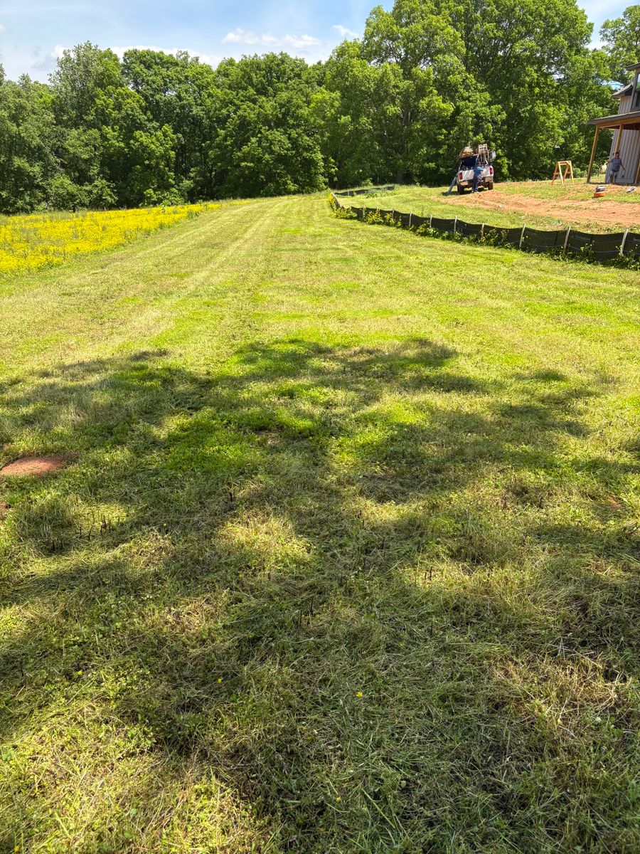 Mowing for Taylormade Lawn Management in Habersham County, GA