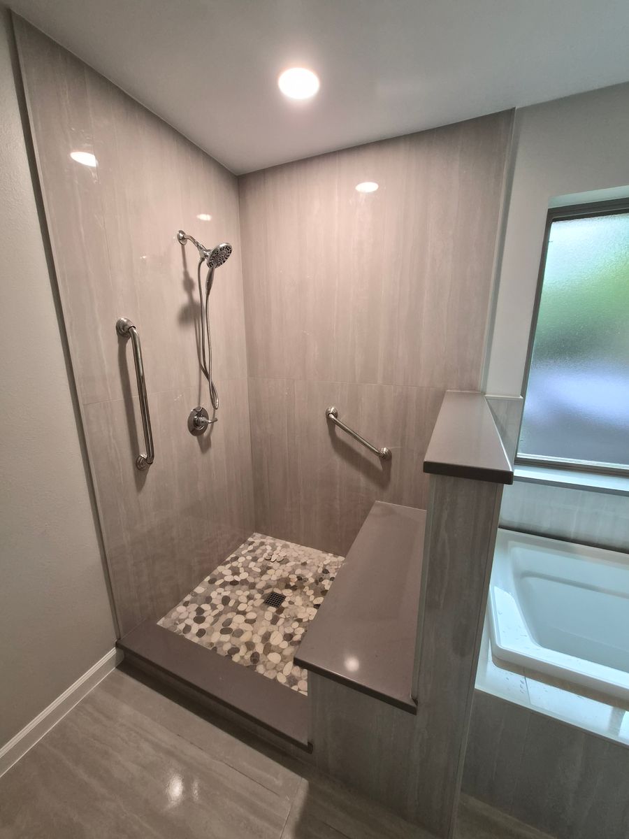 Custom Walk-In Showers for Tile-N-All in Denton, TX