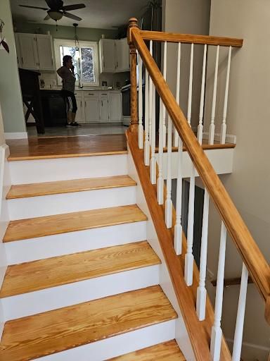 Staining for LR Painting in Springfield, MA