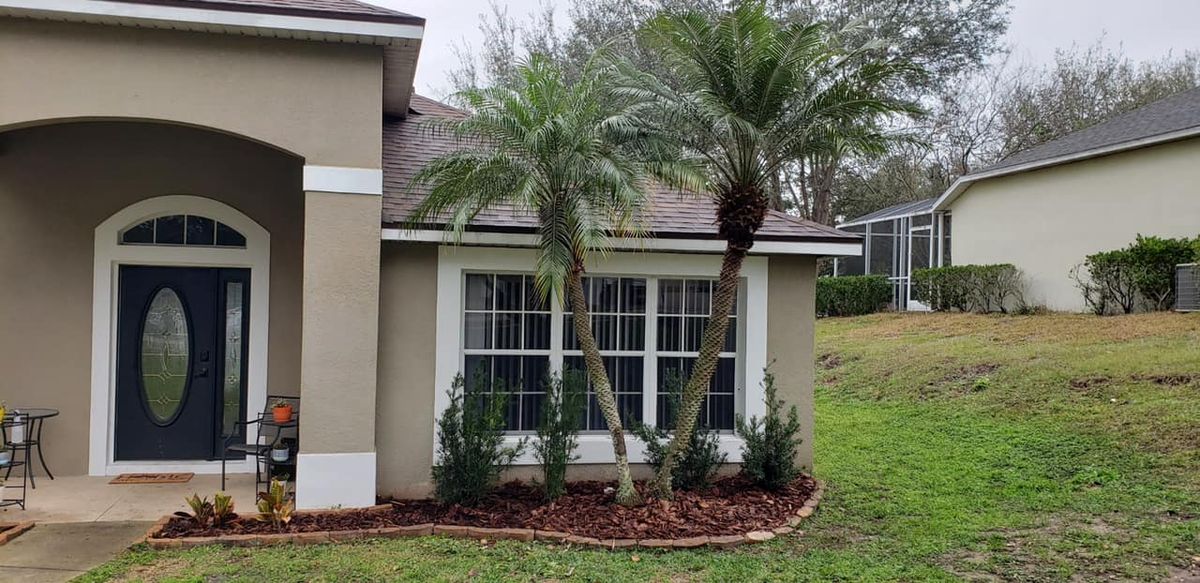 Mulch Installation for Fix It Manny in Clermont, FL