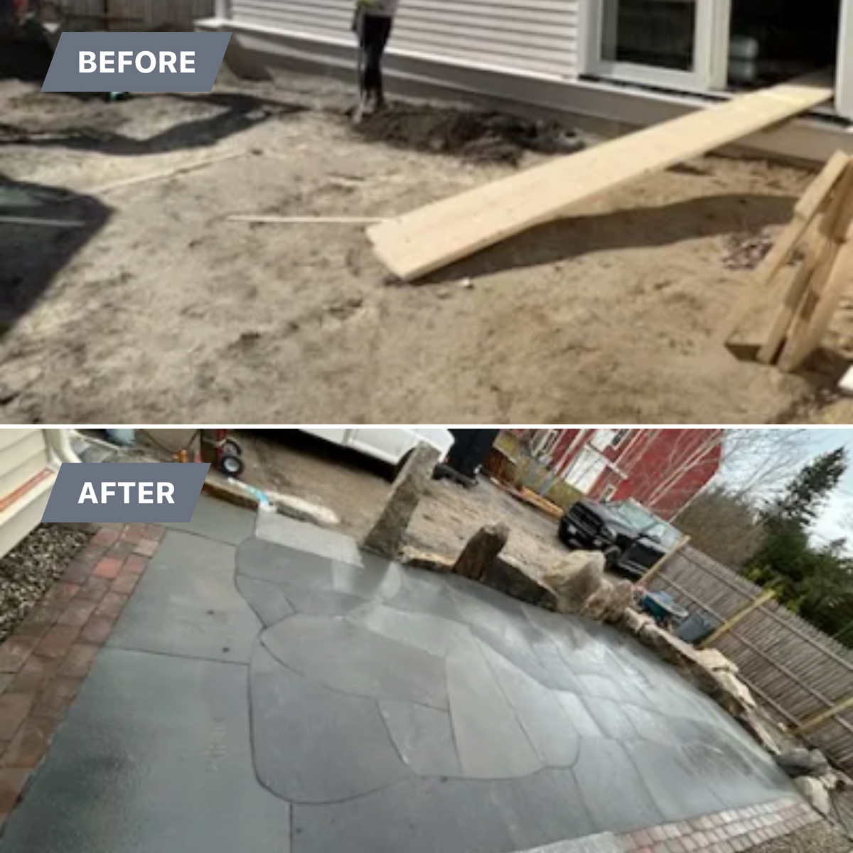 Patio Design & Construction for Organic Innovations Stonework and Design in Brunswick, ME