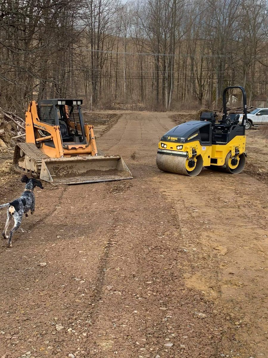 Land Clearing for Jonathan A. Henne Property Services. in Hamburg, PA