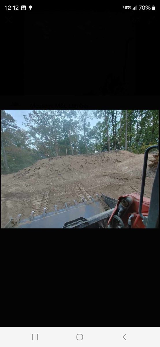 Excavation for M&L Lumber and Excavating in Jonesborough, TN