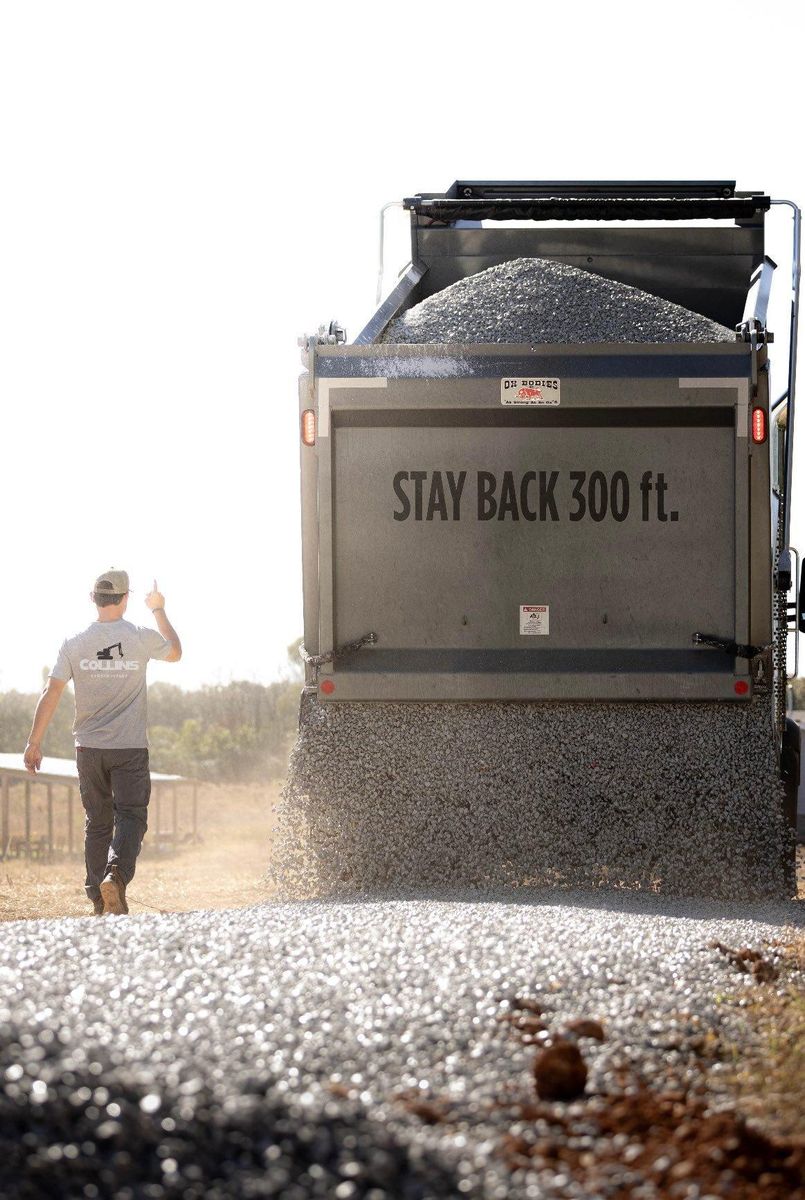 Excavation for Collins Constructors in Fyffe, AL