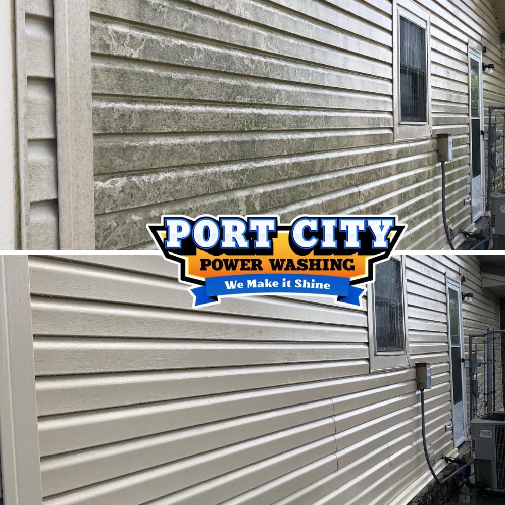 Concrete Cleaning for Port City Power Washing in Wilmington, NC