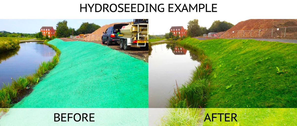 Hydroseeding for 618 Construction  in Olney, IL