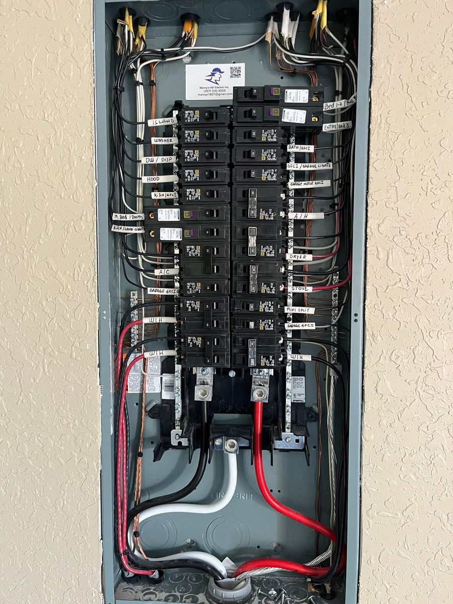 Electrical Troubleshooting for Manny’s 407 Electric Inc in St. Cloud, FL