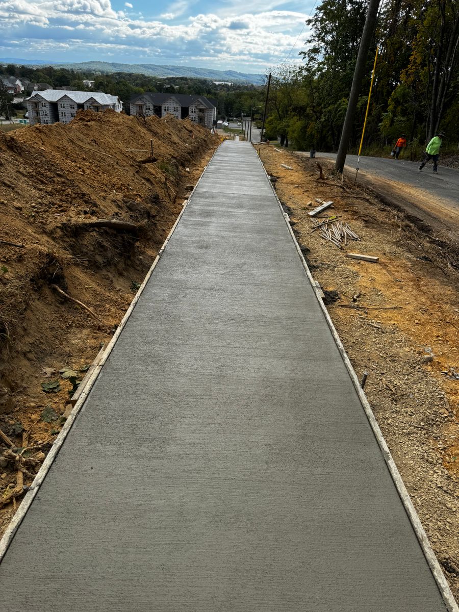 Concrete Slab Construction for The Amazing Concrete in Roanoke, VA