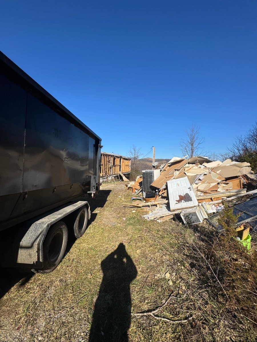 30 Yard Dumpster for Everything Outdoors in Abingdon, VA