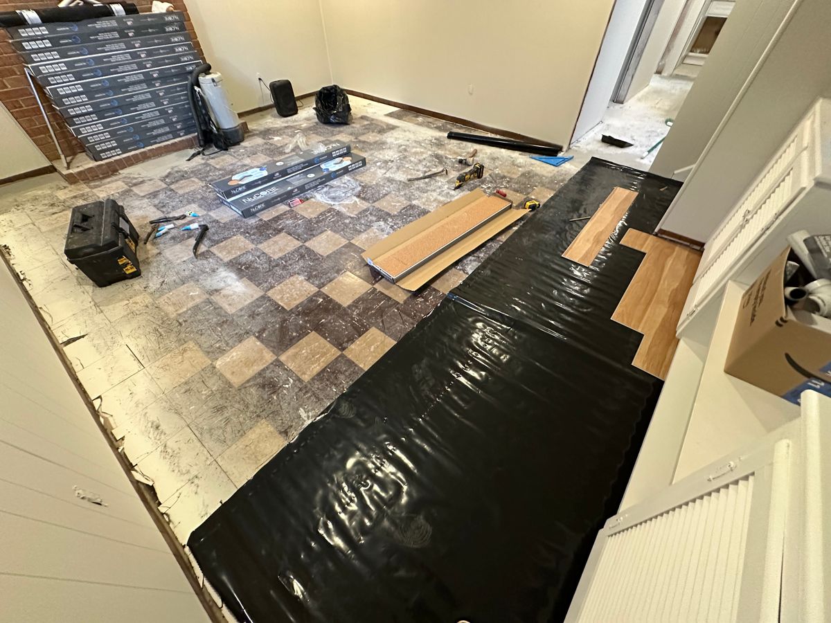 Floor Installation for K&A Hardwood Floors in Alexandria, VA