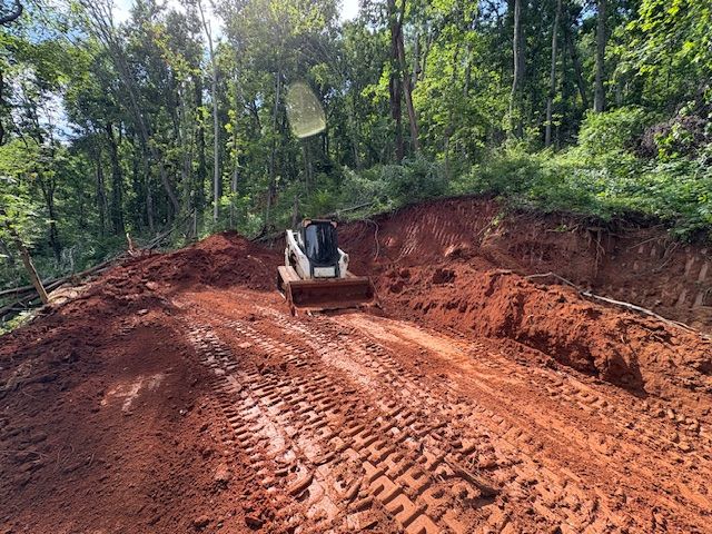 Land Grading for Elias Grading and Hauling in Black Mountain, NC