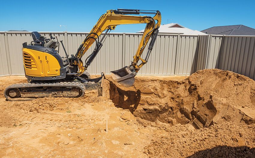 Site Preparation for Rock Solid Construction & Excavation in Munford, TN