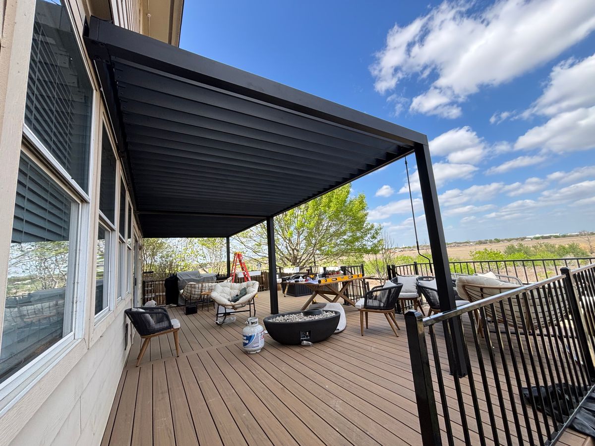 PERGOLAS for ATX Outdoor Construction in Cedar Creek, TX