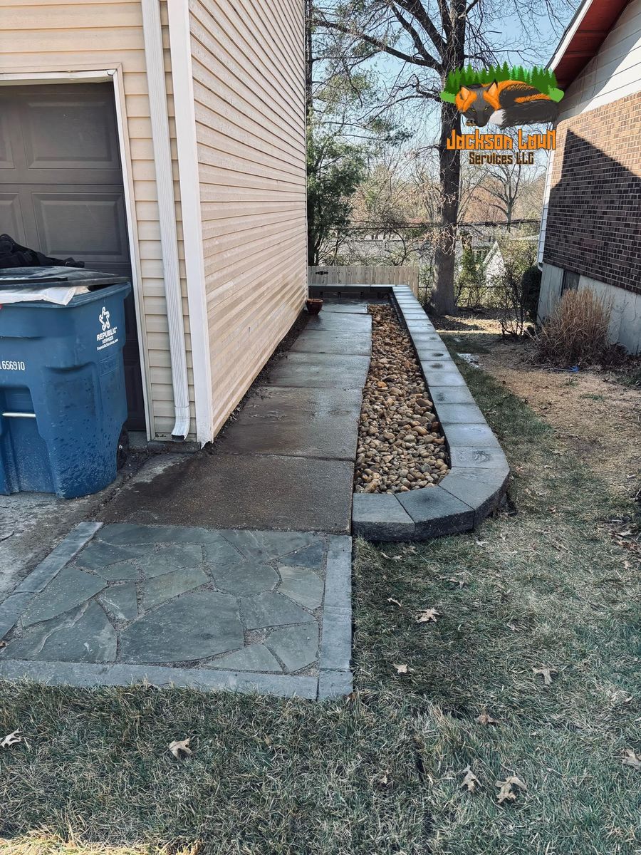 Retaining Walls for Jackson Lawn Services LLC in St Louis, MO