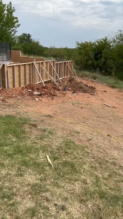 Foundation Laying for Rock of Ages Concrete LLC in Denton, TX