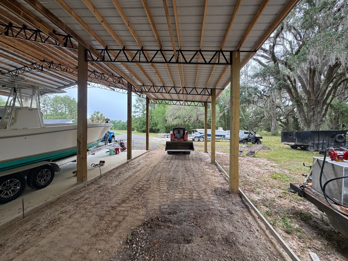 Recycled Asphalt Millings Driveways & Roads for Cameron Enterprises in Live Oak, FL