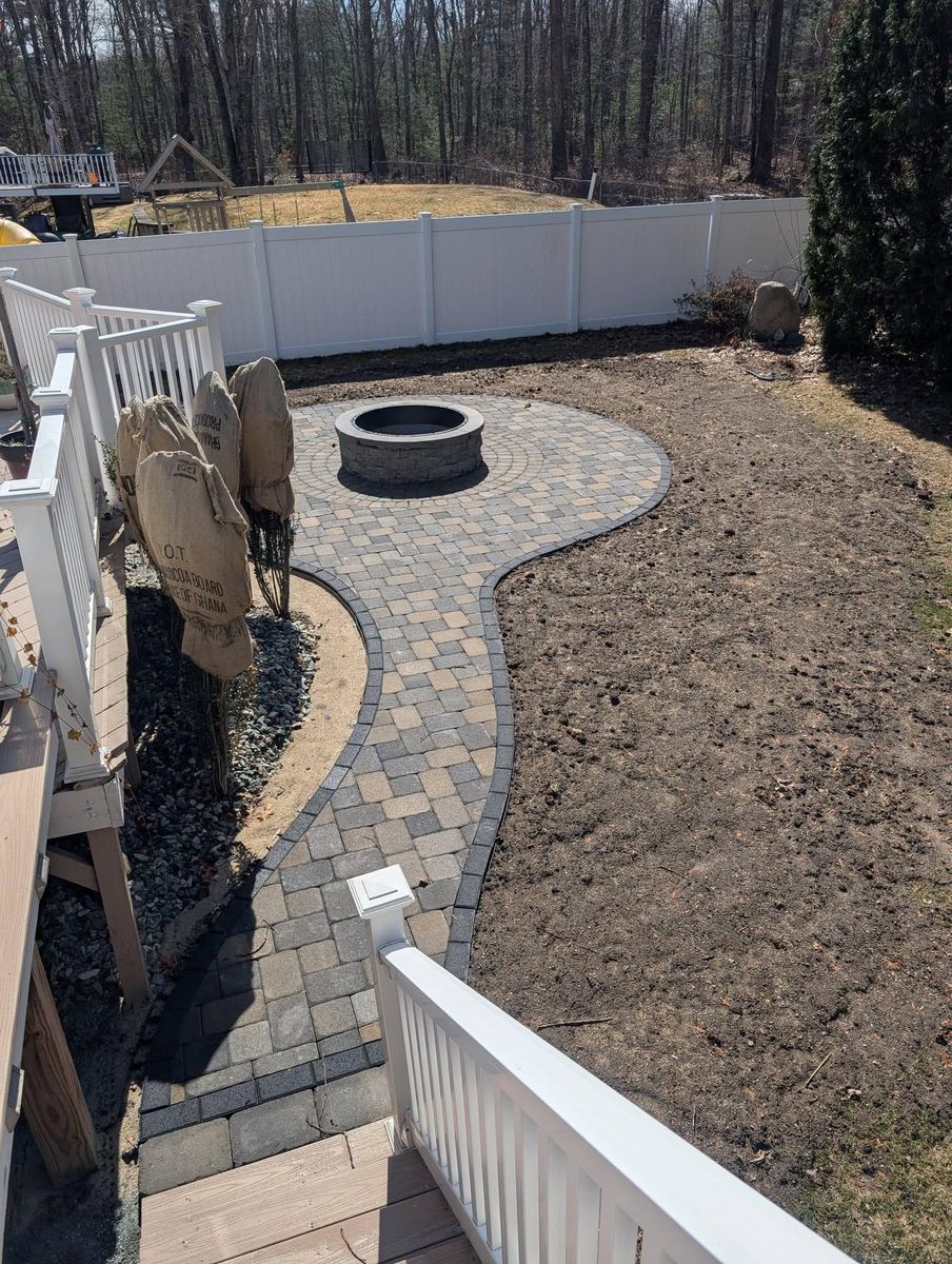 Custom Stonework for Evolution Earthscapes, LLC in Ludlow, MA