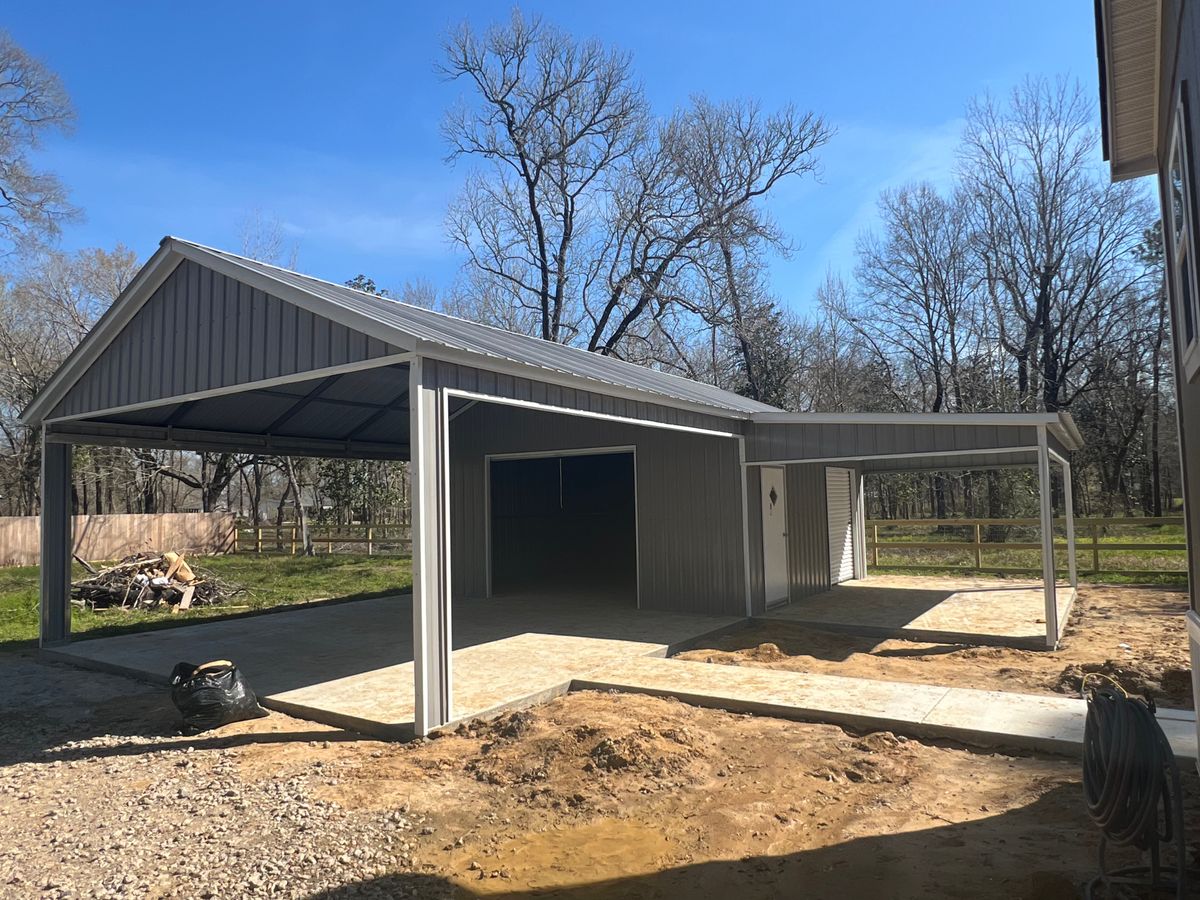 Carports for On-Site Buildings in Vidor, TX