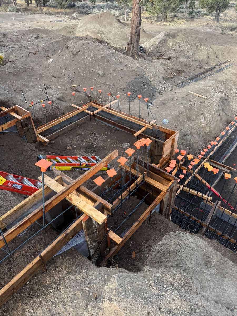 Excavation for TJR Concrete and Construction in Bend, OR