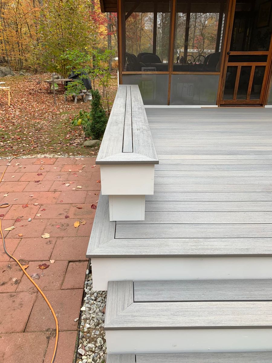 Deck & Patio Installation for R4 Renovations in Bedford, NH