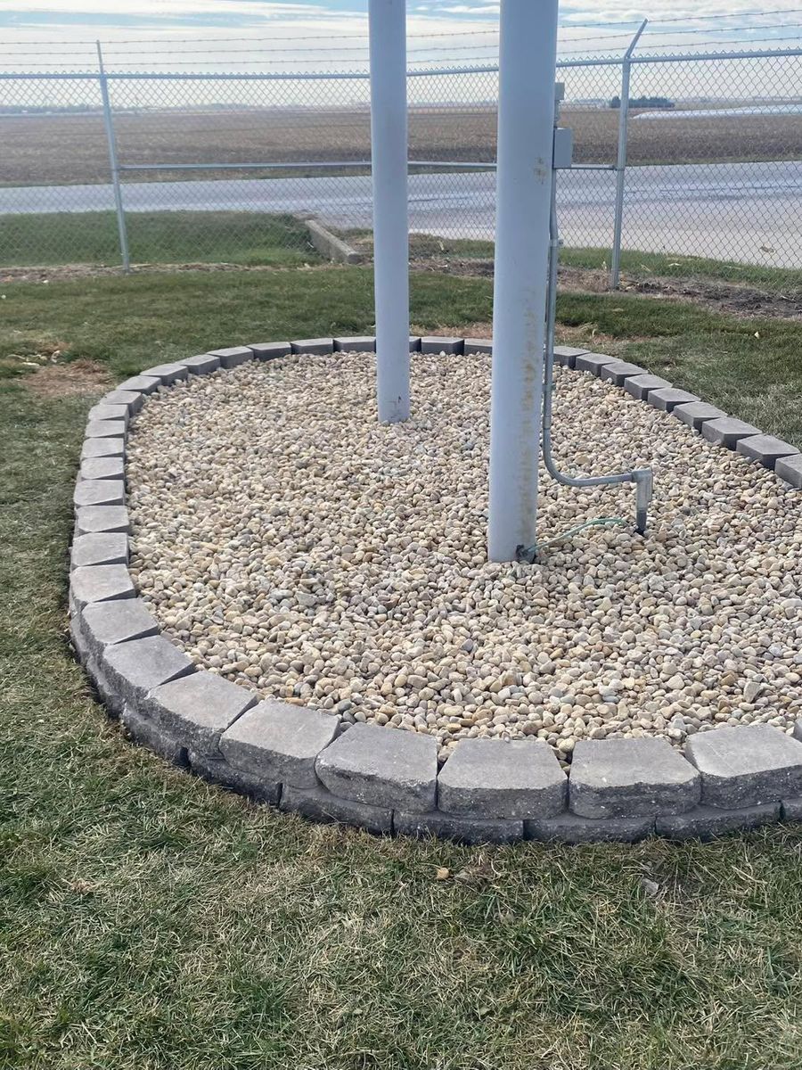 Landscape Installation for Lawn Masters in Hoopeston, IL