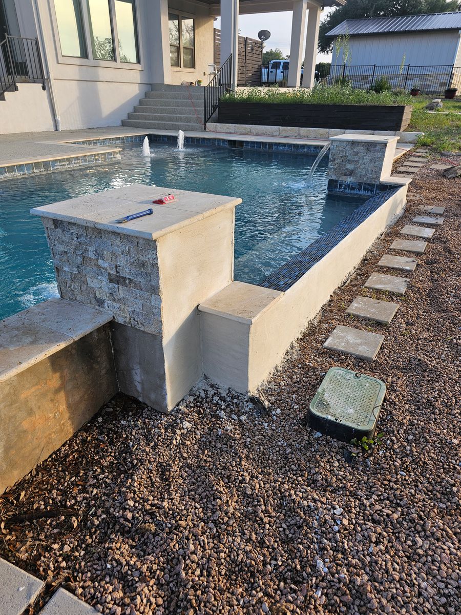 Tile and Masonry for Cotanny Construction LLC in Llano, TX