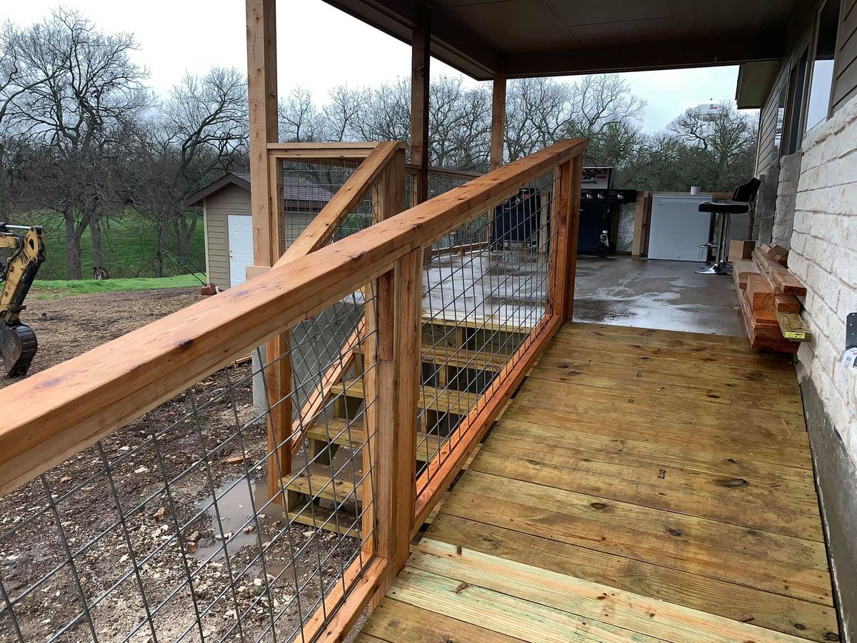 Deck & Patio Installation for CM Remodeling & Construction in Austin, TX