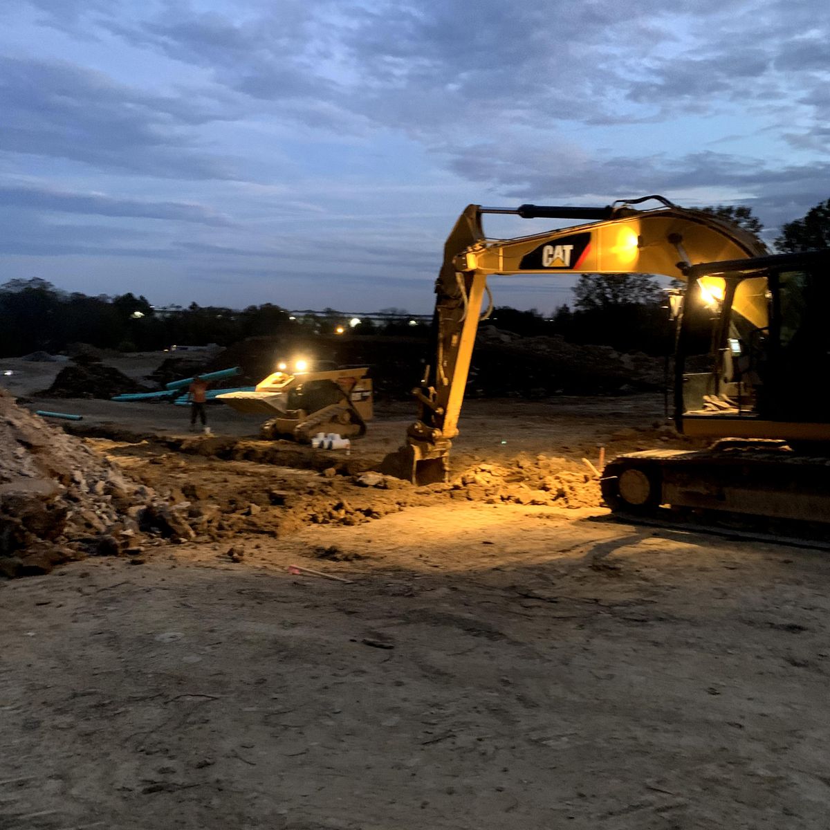 Land Grading for Mid-Tenn Construction in Hendersonville, TN