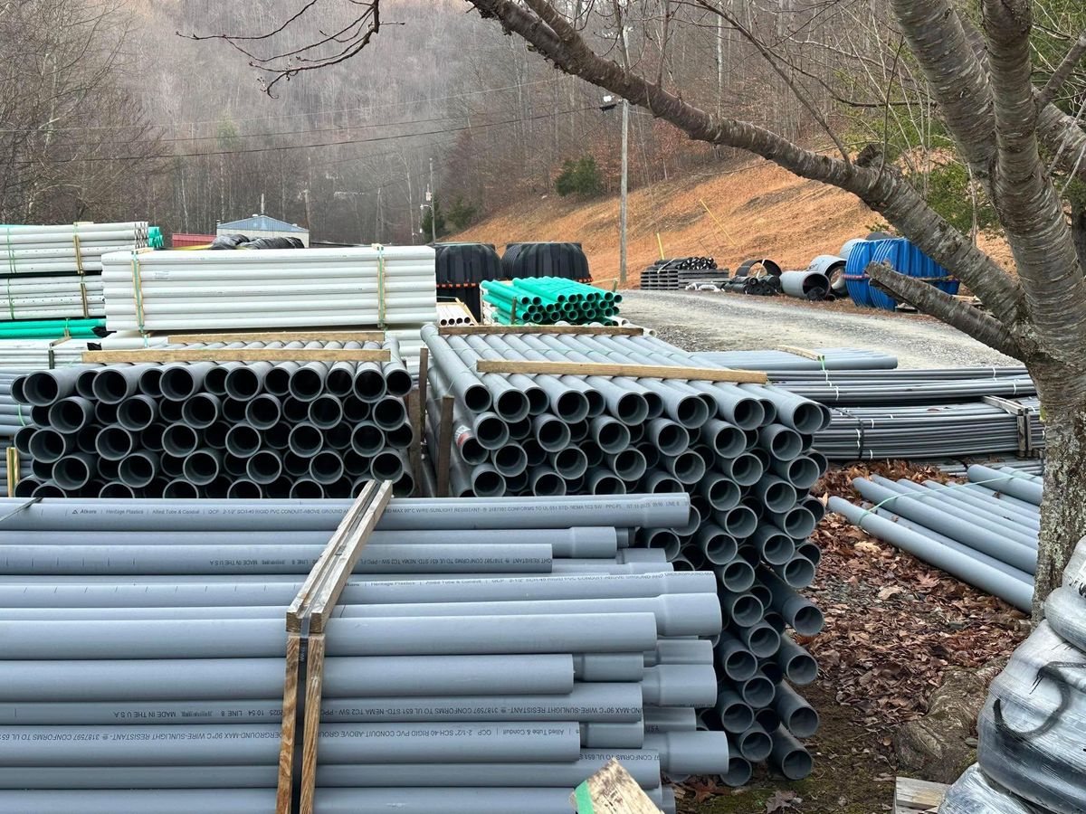 Sale of hdpe waterline for SNL AERATION in Pecks Mill,,  WV