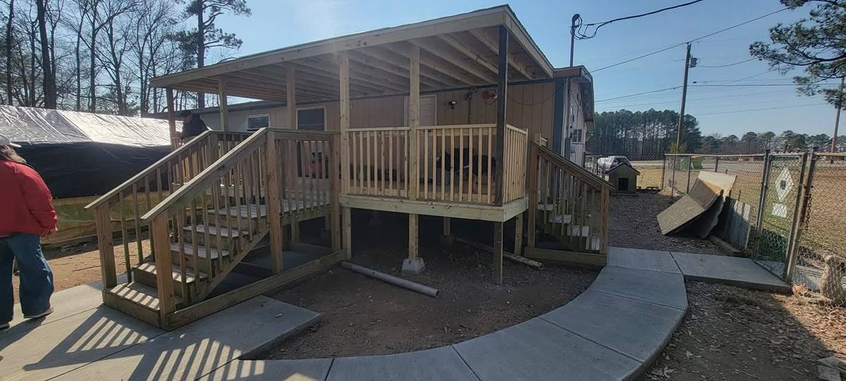 Deck & Patio Installation for Coastal Charm Remodeling in Swansboro, NC