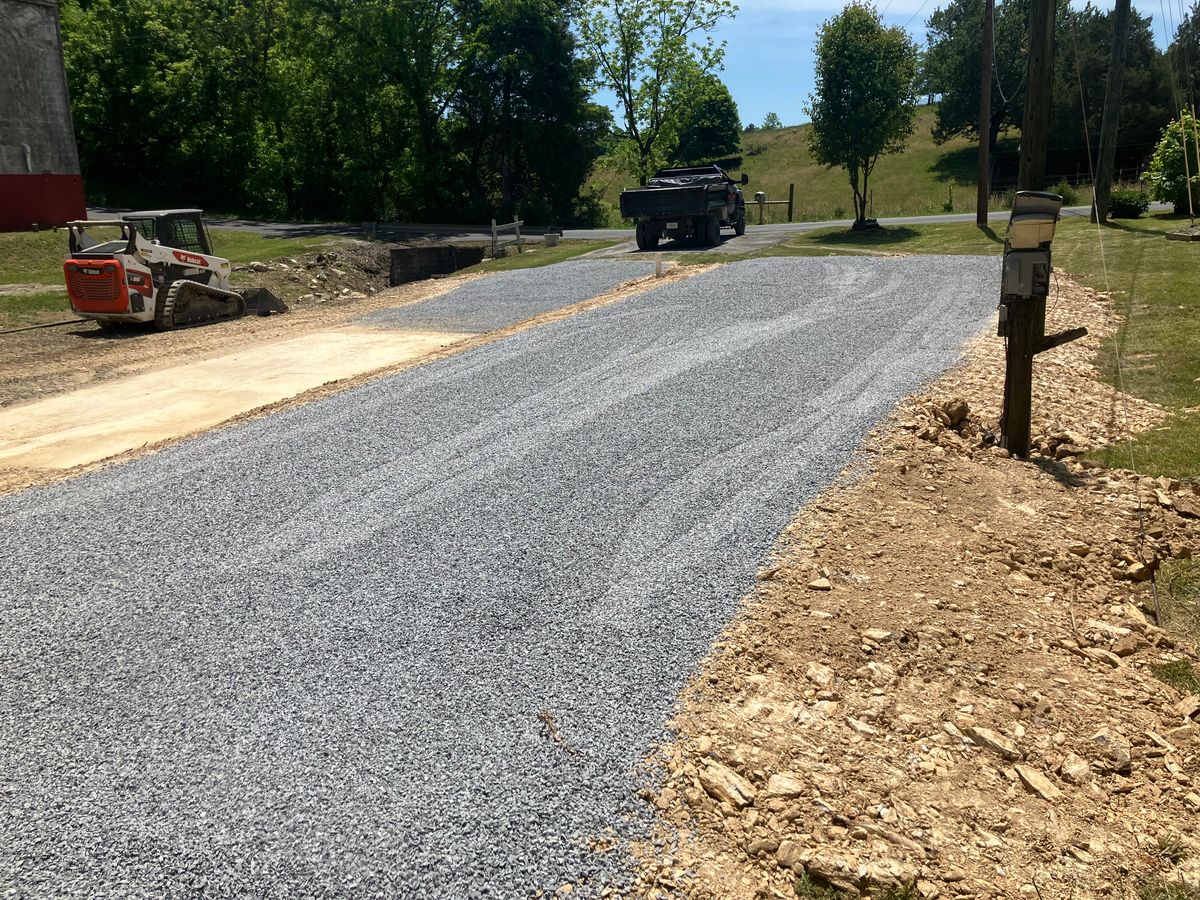 Land Grading for Genesis Landworks in Bluff City, TN