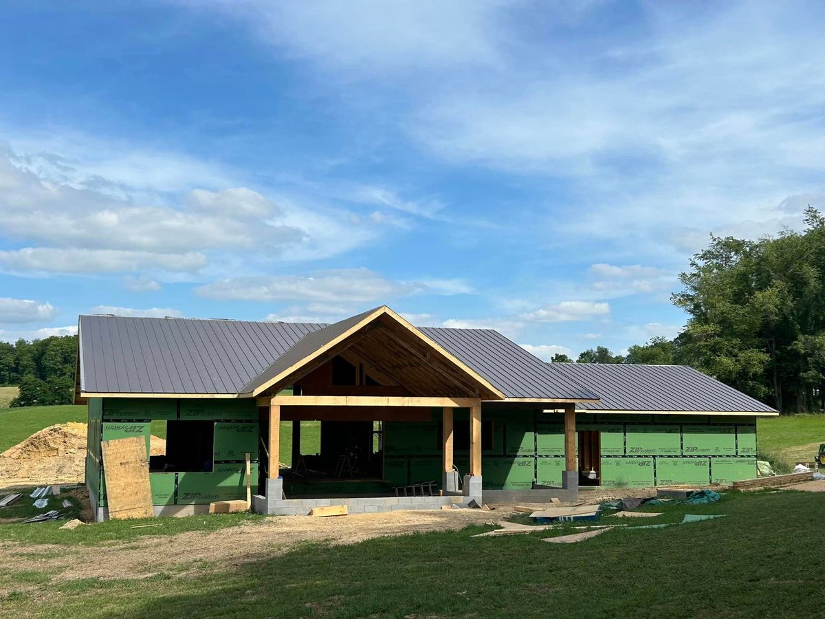 Garage Construction for Shetler’s Excel Construction in Hickory, NC