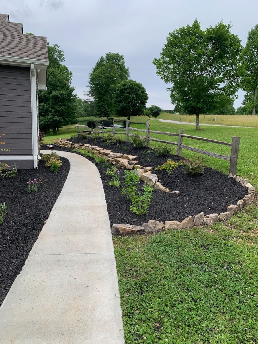 Hardscape Installation for Level Up Land Management, Inc. in Young Harris, GA