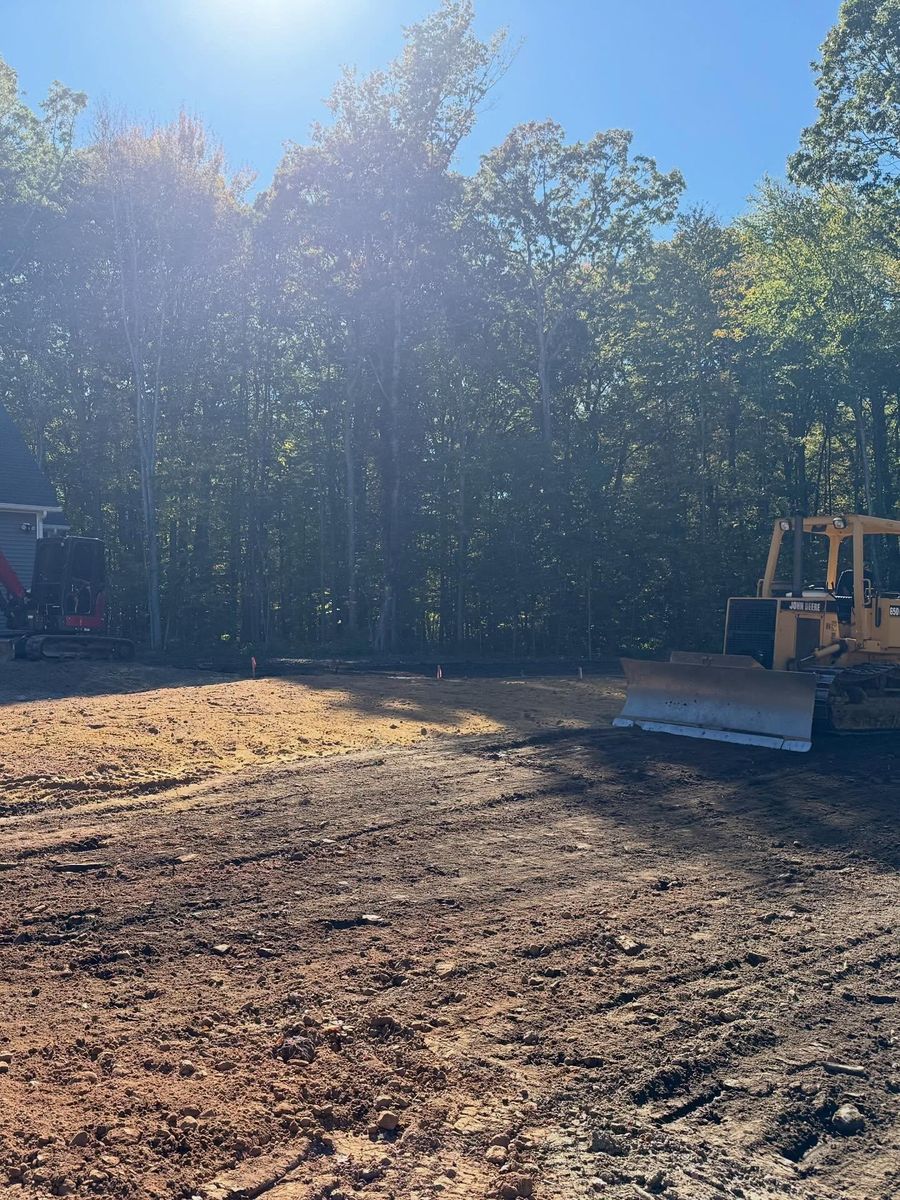 Sitework for Triple C’s Excavation in Ashford, CT